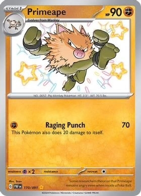 Primeape 170/091