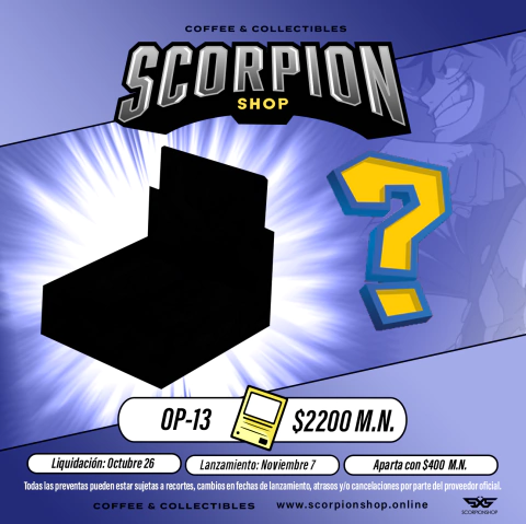 PREVENTA One Piece OP-13