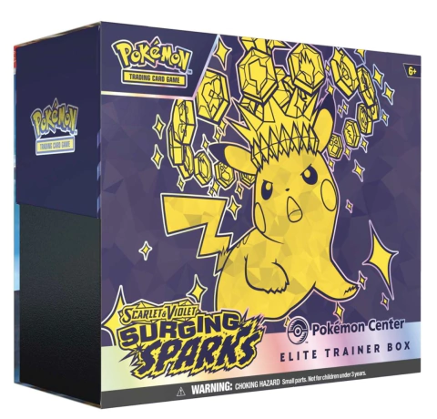 Surging Sparks ETB Pokemon Center
