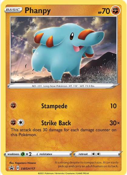 PHANPY SWSH117 PROMO