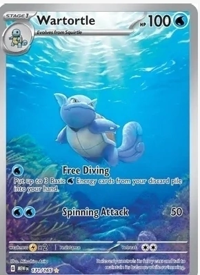 Wartortle 171/165 JAPONESA