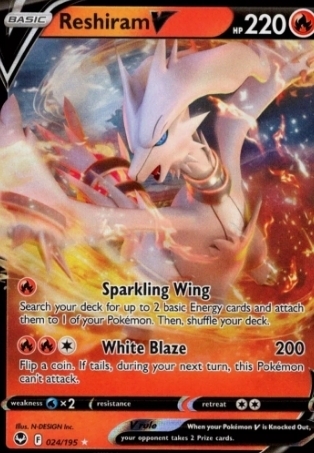 Reshiram V 024/195