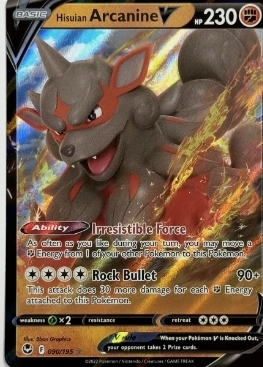 Hisuian Arcanine V 090/195