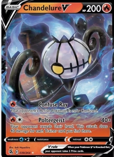 Chandelure V - 039/264