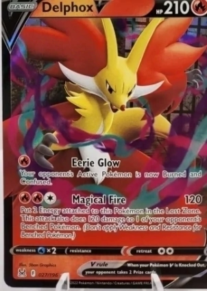 Delphox V 027/196