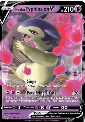 Hisuian Typhlosion V SWSH237