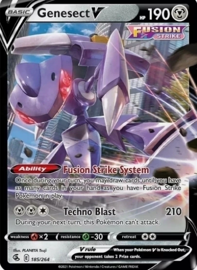 genesect v 185/264
