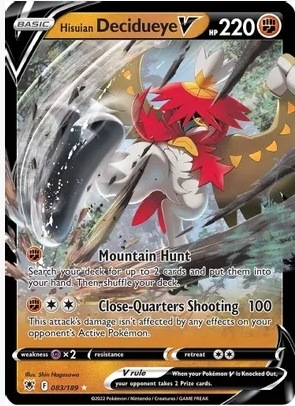 hisuian decidueye v 083/189