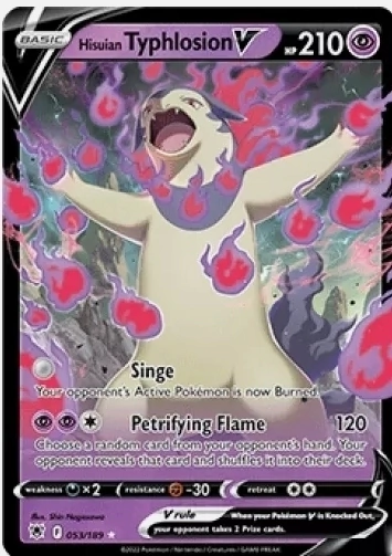 Hisuian Typhlosion V 053/189