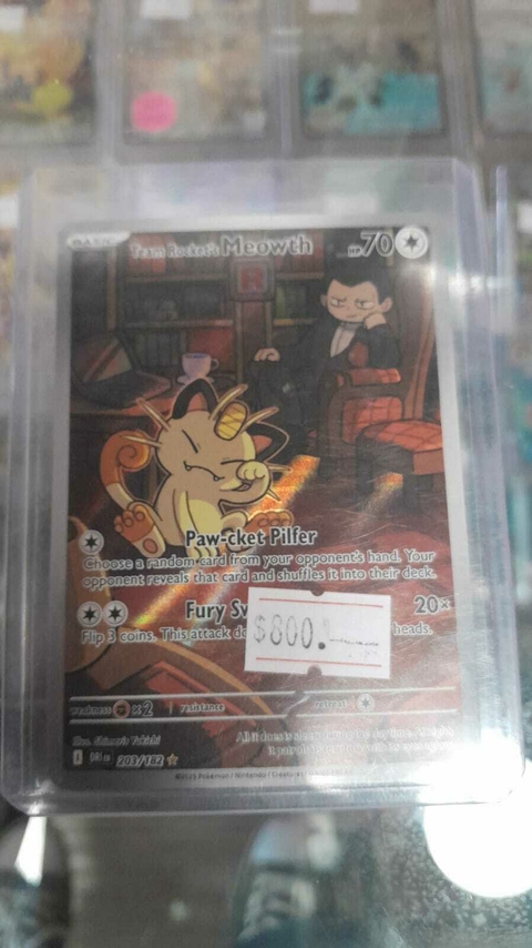TEAM ROCKET S MEOWTH 203/182