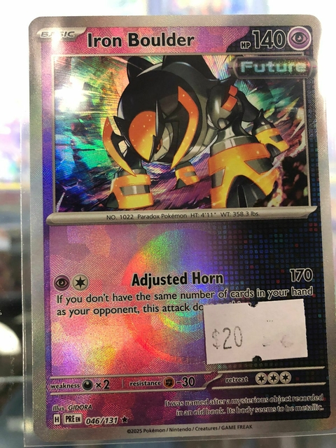 IRON BOULDER POKE BALL 046/131