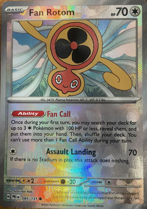 FAN ROTOM 085/131 MASTER BALL - comprar en línea