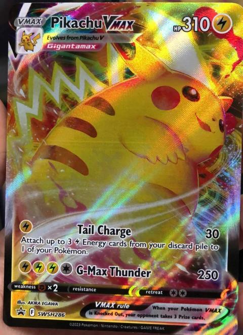 PIKACHU VMAX REV. HOLO SWSH286 PROMO - comprar en línea