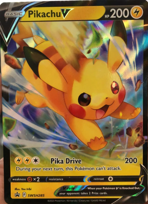 Pikachu V SWSH285 Promo - comprar en línea