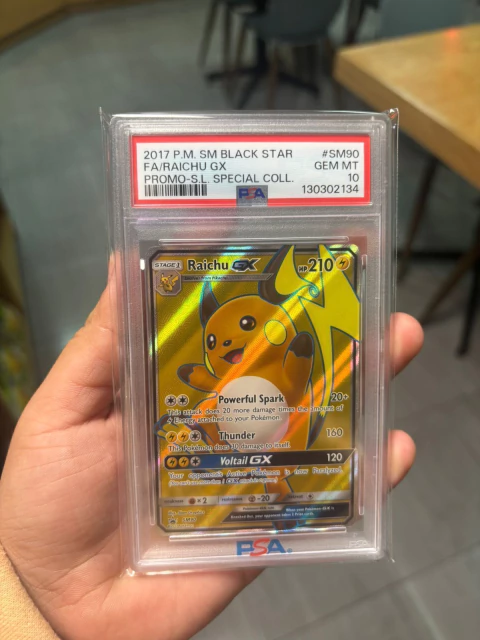 RAICHU GX SM90 PSA 10