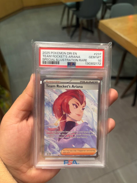 TEAM ROCKET S ARIANA 237 PSA 10