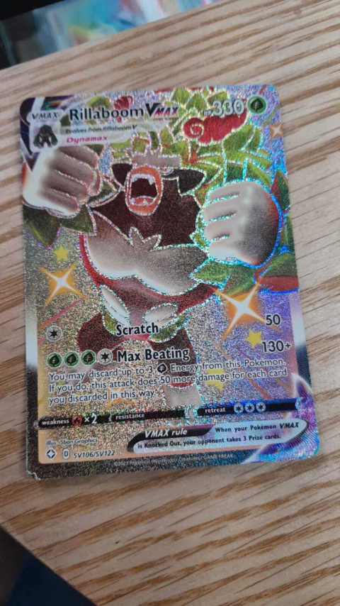 RILLABOOM VMAX SV106/SV122 REV HOLO