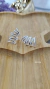 BRINCO EAR CUFF ZIG ZAG LISO - BANHADO NO OURO E PRATA - comprar online