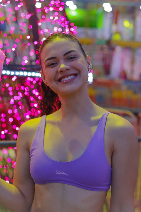 Top Peace Lilás
