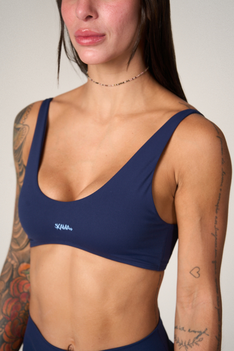 Top Peace Azul Marinho - comprar online