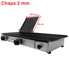 Chapeira Industrial Casual 70x30 em inox 2mm na internet