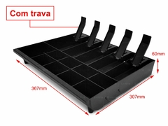 Gaveta de Dinheiro Porta Cedulas Plastico Poliestireno - comprar online