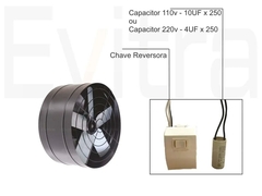 Exaustor Baixa Vazão 40cm para cozinha industrial - loja online