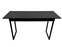 Mesa De Pc Industrial Pé De Metal E Madeira 135x60 Ferro - comprar online