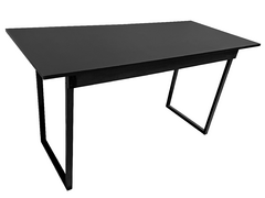 Mesa De Pc Industrial Pé De Metal E Madeira 120x45 Ferro - comprar online