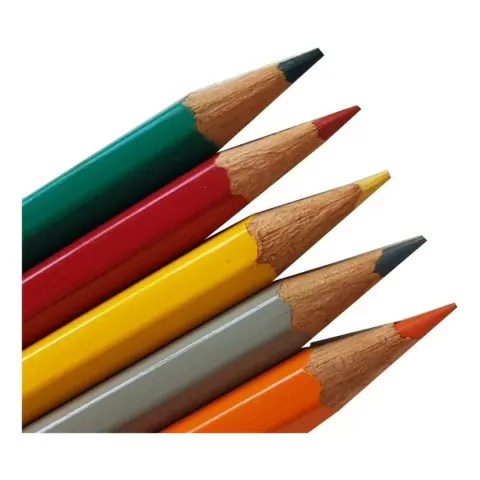 5 Antigos Lápis De Cor - Staedtler - Lumochrom