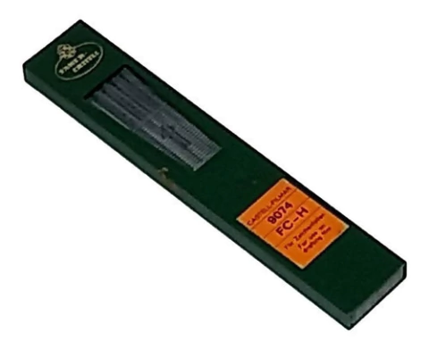Grafite Faber Castell Tk 9074 Estojo Alemão Com 10 Minas H