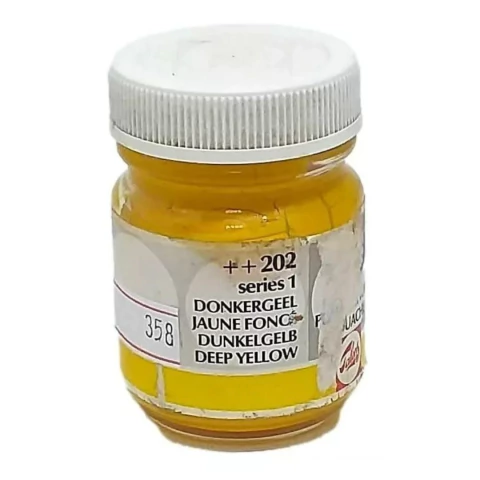 Tinta Guache Talens Deep Yellow (ref 202) 50ml