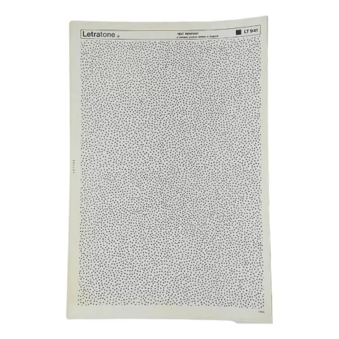 Letratone Letraset Retícula Adesiva 25 X 38cm 941
