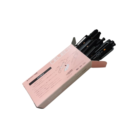 Vintage Rara Caneta Esferográfica Tombow Caixa Com 10 Peças