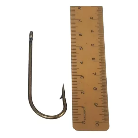 Antigo Anzol Yamamoto Nº 5 Do Japão - Caixa Com 100 Anzóis