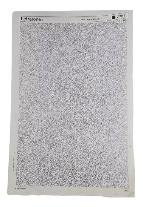Letraset Letratone 25 X 38cm Retícula Auto Adesiva 942