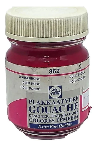 Tinta Guache Talens Deep Rose (ref 362) 50ml