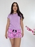 Pijama Short Kabul y Camiseta perros lila 1605