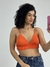 Cropped Laranja Linho - CH Trendy