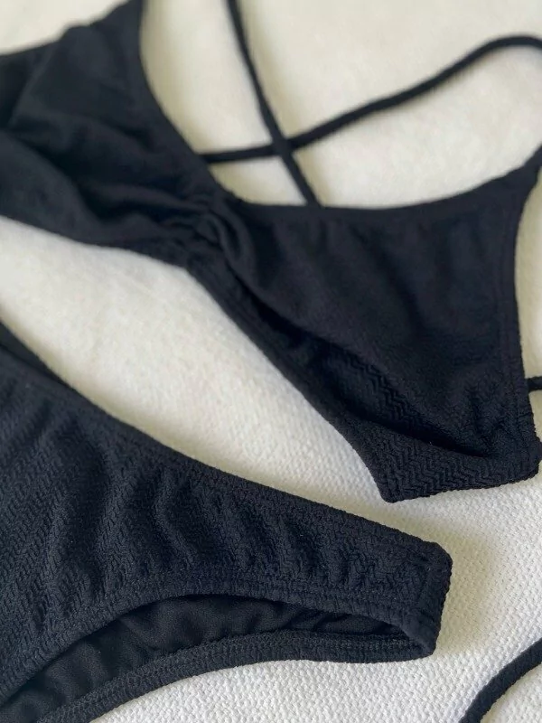 Bikini Milly - Negra Texturada