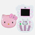 Sanrio Hello Kitty Flip Phone Celular de Verdade, Kawaii, K688, Taiml, Mini Telefone, 2G, Dual Chip - Bailarina de Papel
