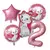 Disney Gata Marie Balões Set, Número Idade Balão, Decoração de Festa, 80cm na internet