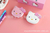 Imagem do Sanrio Hello Kitty Flip Phone Celular de Verdade, Kawaii, K688, Taiml, Mini Telefone, 2G, Dual Chip