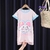 Camisola Sanrio infantil, MyMelody, Kuromi, Cinnamoroll, Pijama de Criança Verão na internet