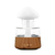 Umidificador De Ar Que Faz Chuva Formato De Cogumelo, Difusor elétrico do aroma, Distribuidor de Cheiro. Faz a chuva e som de chuva relaxante com Led colorido