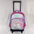 Mochila de Rodinha Sanrio Hello Kitty Estudante Cinnamoroll My Melody Kuromi Trolley
