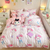 Sanrio Hello Kitty Conjunto de Cama, todo de algodão, 3 ou 4 peças. Capa de Colcha - loja online