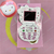 Sanrio Hello Kitty Flip Phone Celular de Verdade, Kawaii, K688, Taiml, Mini Telefone, 2G, Dual Chip - Bailarina de Papel