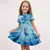 Vestido Frozen Elsa Disney de Manga Curta. Fantasia. Vestido Aniversário - comprar online