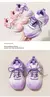 Imagem do Tênis Sanrio Hello Kitty Kuromi esportivos antiderrapantes. Tamanho já convertido ao padrão BR